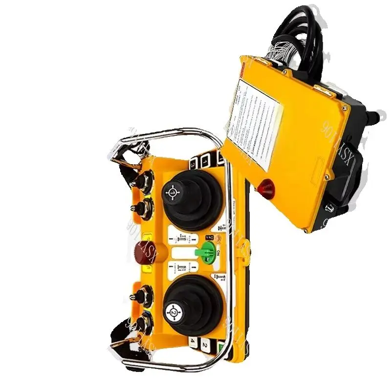 F24-60 5-Speed Industrial Wireless Remote Control for Tower Crane with E-Stop Key