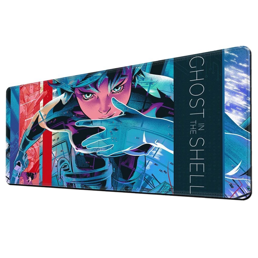 

Ghost in the Shell Anime large keyboard mouse desk pad super discount non-slip rubber gaming mouse pad laptop carpet HYBXAXC