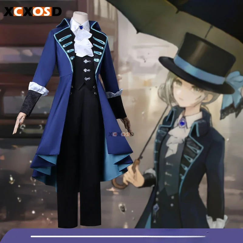 Game Reverse:1999 Vertin Cosplay Costumes Women Regular Clothing Full Set Roleplay Lady Wig Suit