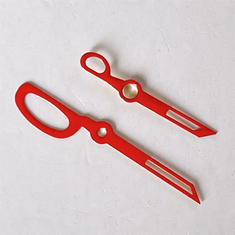 NEW Creative Scissor Shape Watch Hands for NH35/NH36/4R/7S Movement Mechanical Watch Pointers 8mm 13mm Hands DIY