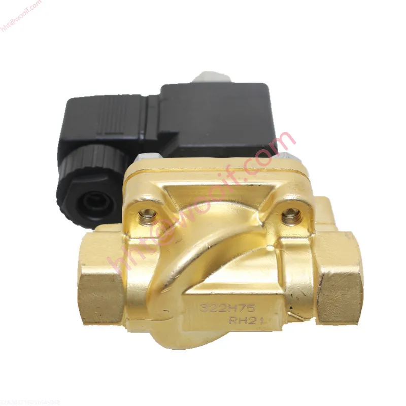 322H75 Marine Air Compressor Unloading Solenoid Valve - 40BAR Normally Open Type (DZF-14 Compatible Replacement)