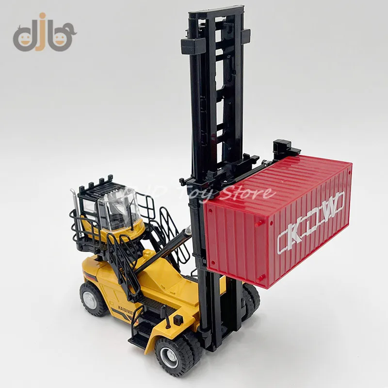 

1:50 KDW Alloy Car Model Toy Empty Container Stacker Children Gifts