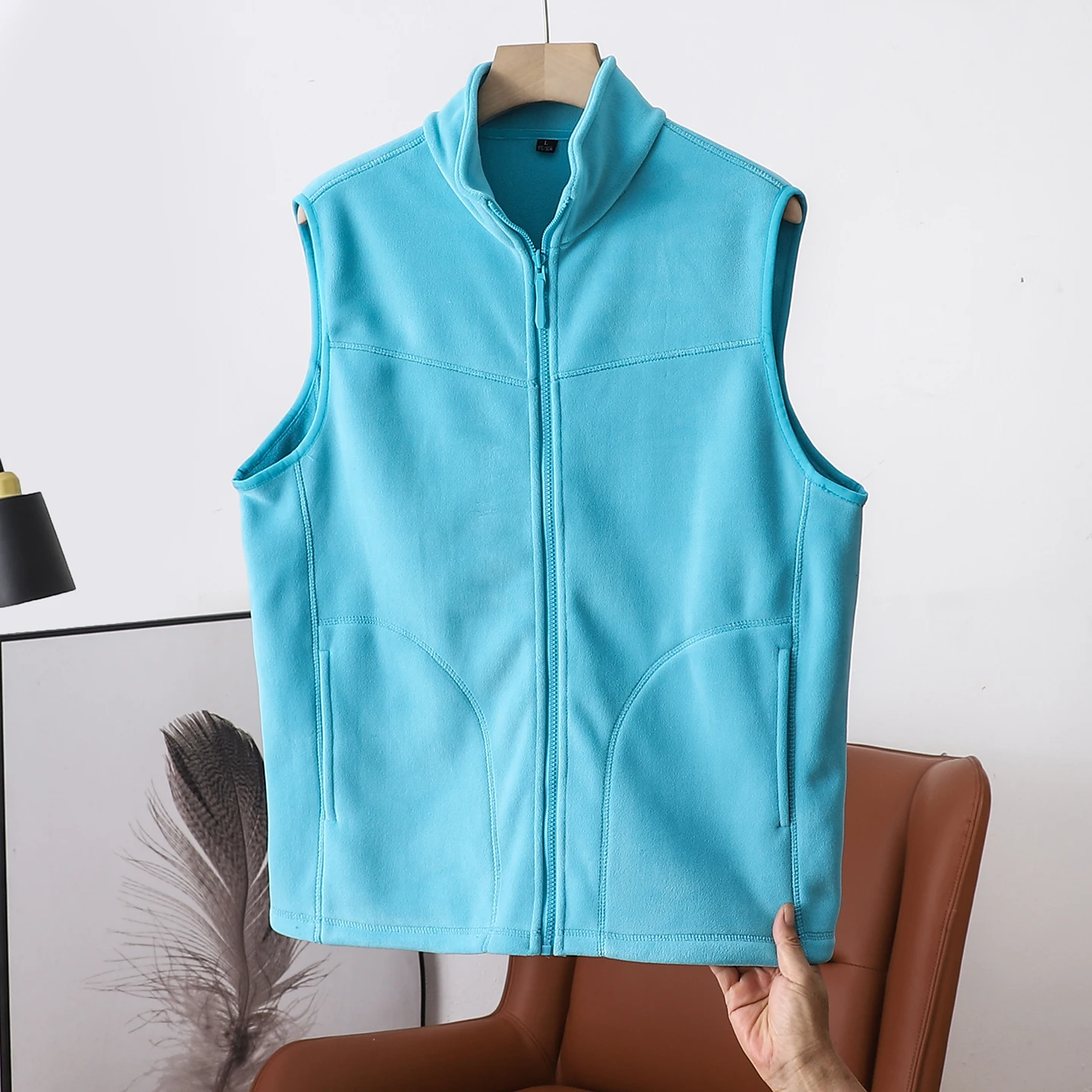 เสื้อกั๊กผ้าฟลีซแบบยูนิเซ็กซ์ - Sherpa Jacket Fleece บทวิจารณ์และราคา