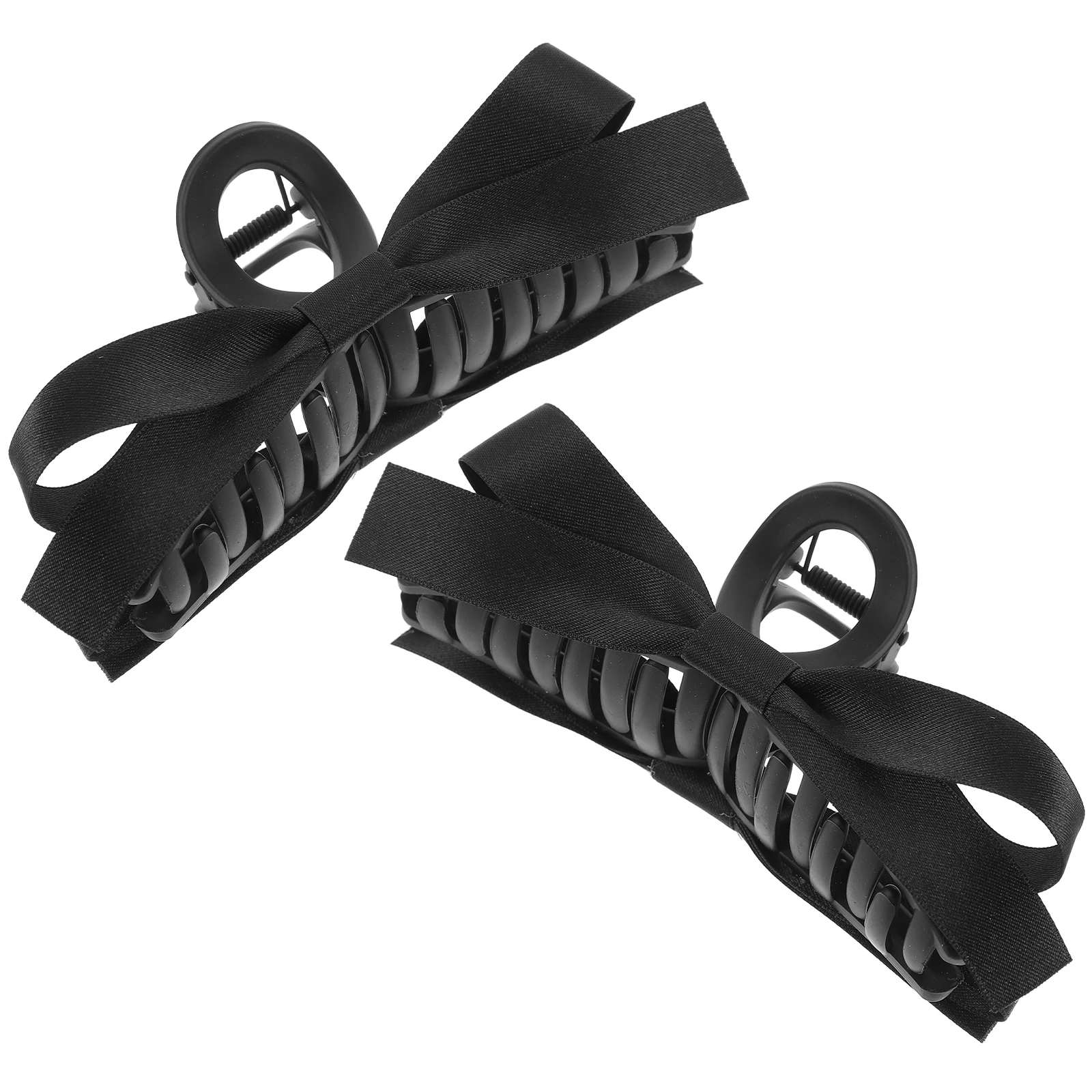 

2 Pcs Bow Headdress Hair Claw Clips Large Women for Styling Elegant Thick Big