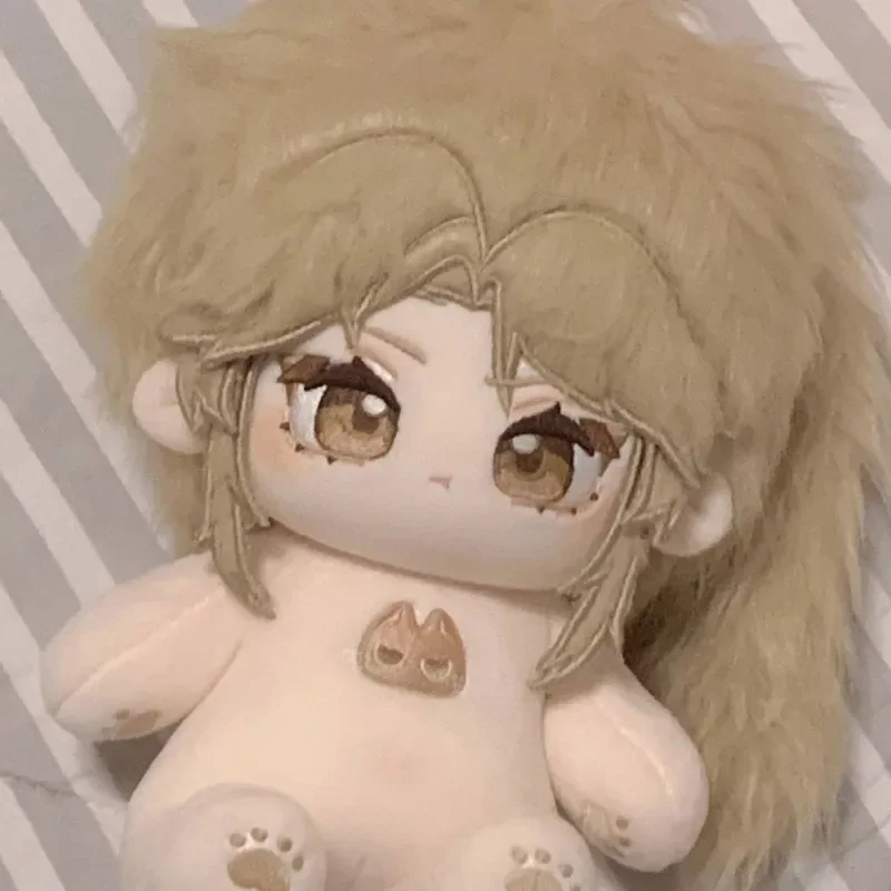 20cm honkai: star rail yanqing anime fantoche algodão bonecas estudante cauda figura boneca de pelúcia cosplay dos desenhos animados mudar roupas plushies