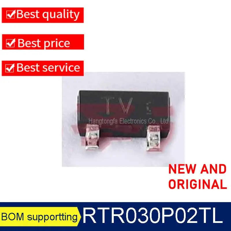 RTR030P02TL RTR030P02 SOT23-3   TSMT3 20V 3A ORIGINAL NEW