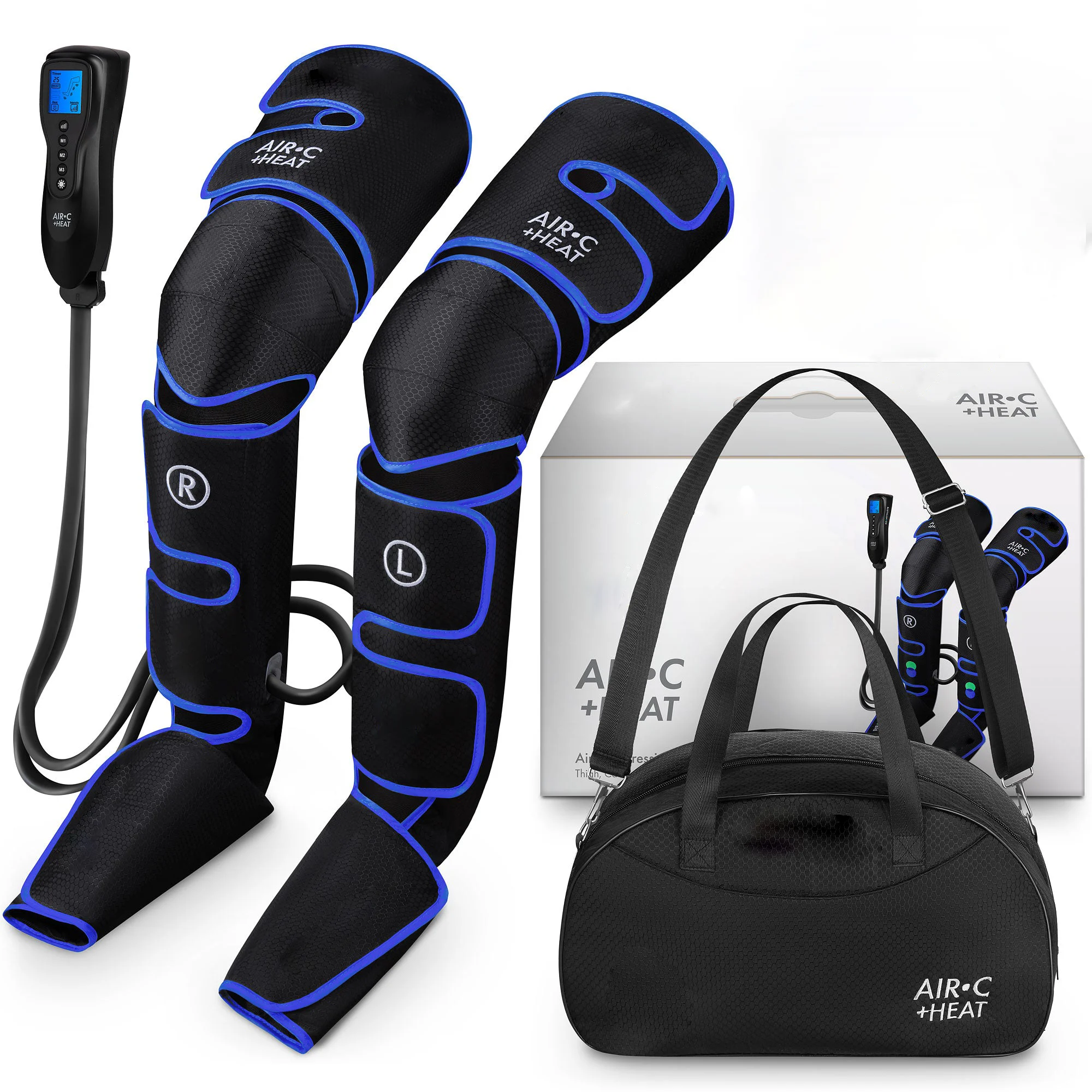 

Compression Leg Massager for Increasing Blood Flow and Pain Relief with Remote Control Health Care Products