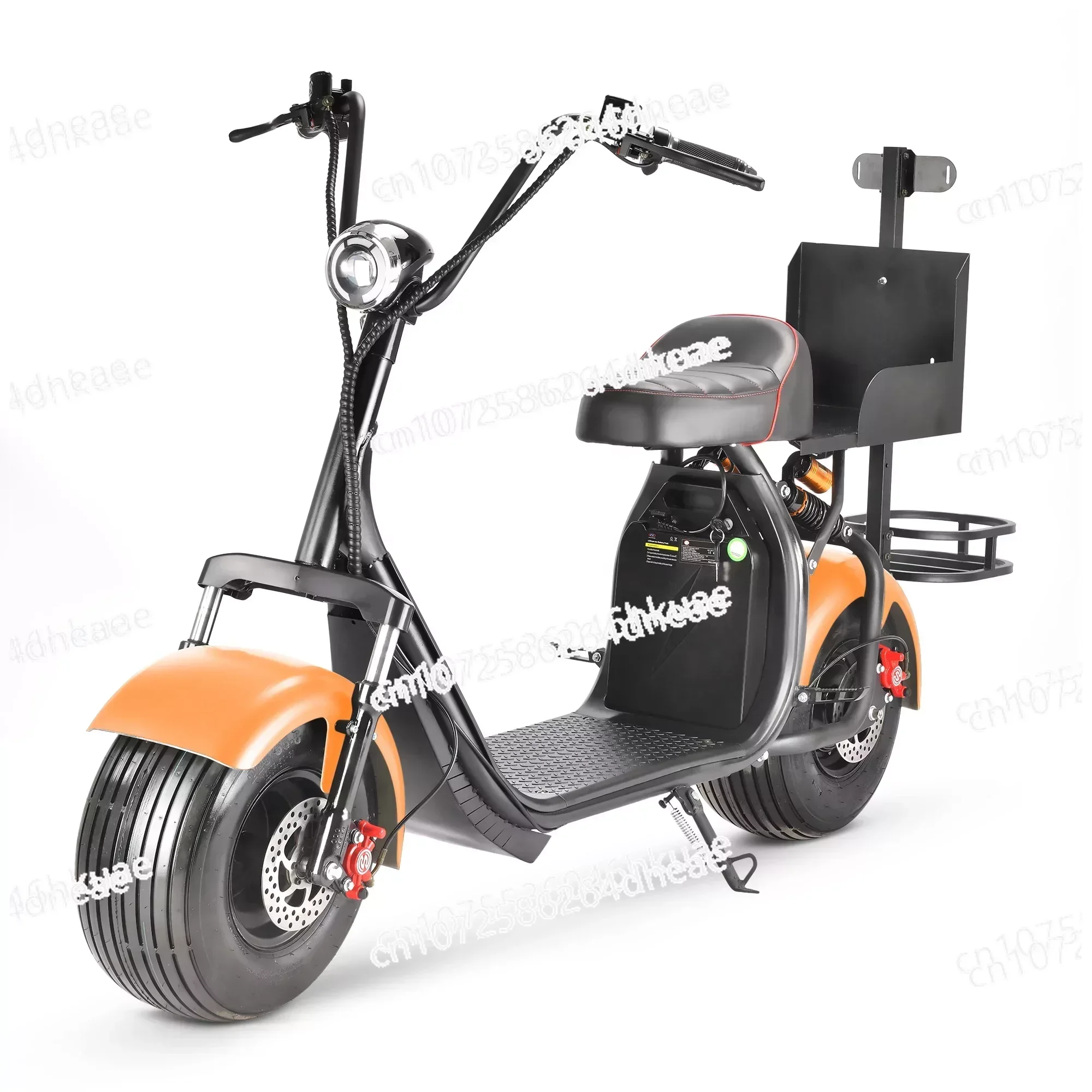 2000w Electric Golf Scooter 2 Seat Fat Tire Golf Carts Electric Motorcycle Ebike Golf Rack Scooters Bikes Warehouse