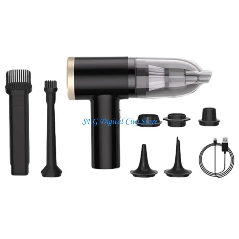 

U75B Car Vacuum Cleaner High Power Cordless Rechargeable 12000PA Powerful Handheld Vacuum Portable Vacuum Cordless Dust