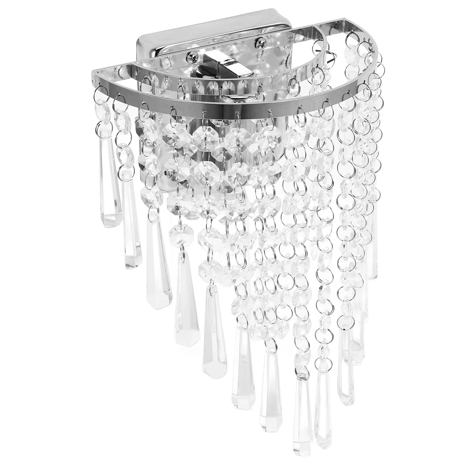 

Crystal Wall Light Elegant LED Mount Lightweight Stick-on Decorative Branches Beautiful Lamp for Bedroom Living Room Dining Room