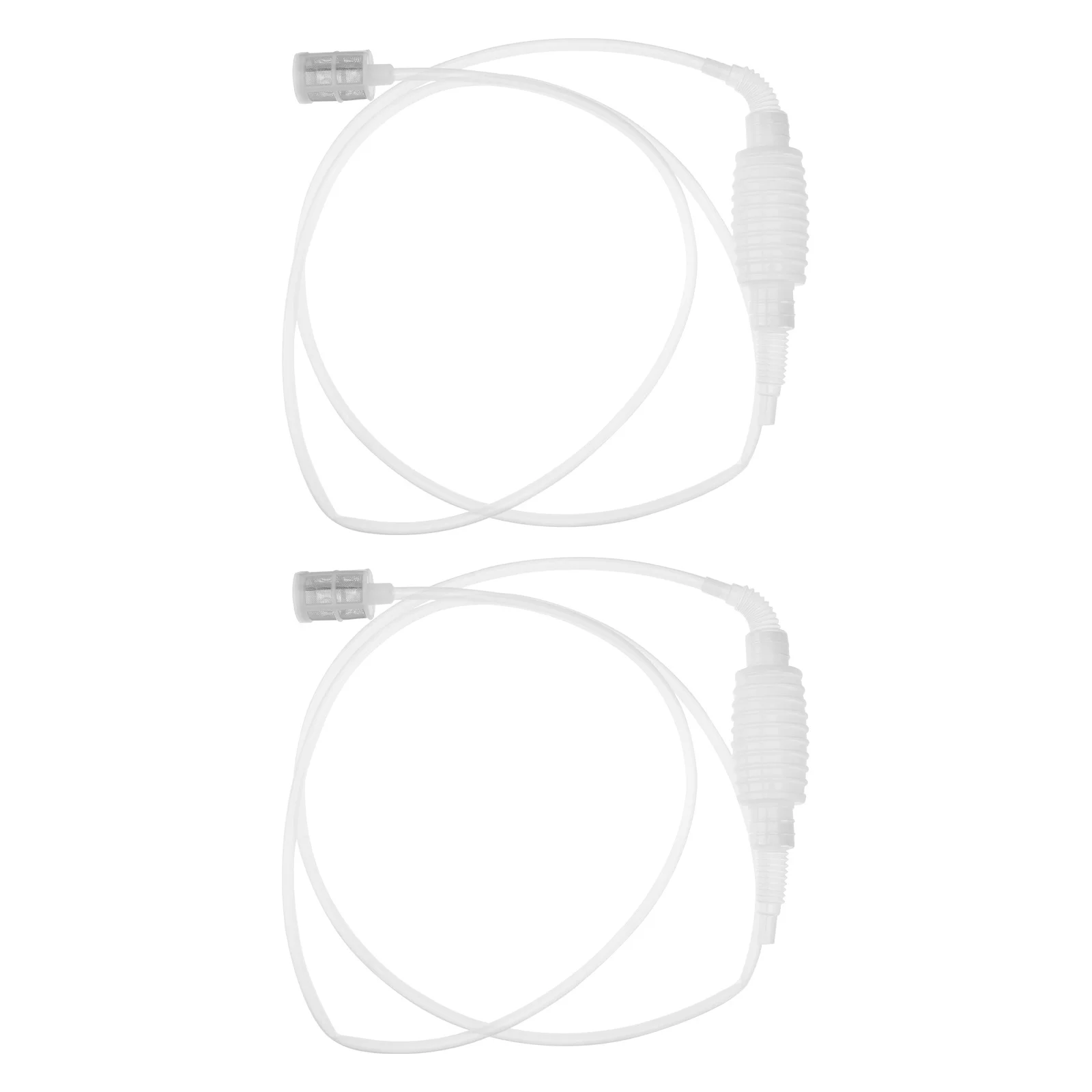 

2pcs Anti-Clog Filter Tube For Aquarium Fish Tank Water Changer Tool Siphon Vacuum Pump Gravel Cleaner Sand Washing Kit