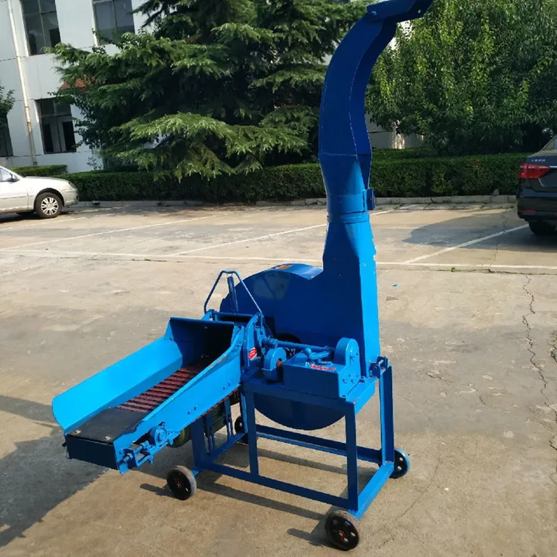 High Humidity Material Crusher for Animal Husbandry Machinery Straw Feed Guillotine Crusher Automatic Feeding Guillotine