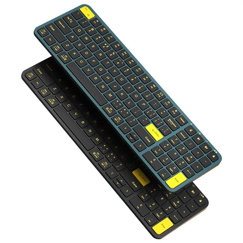 

Двухрежимная беспроводная двойная клавиатура, зарядная мышь, офисный компьютер, мобильный телефон, планшет, набор клавиатуры и мыши