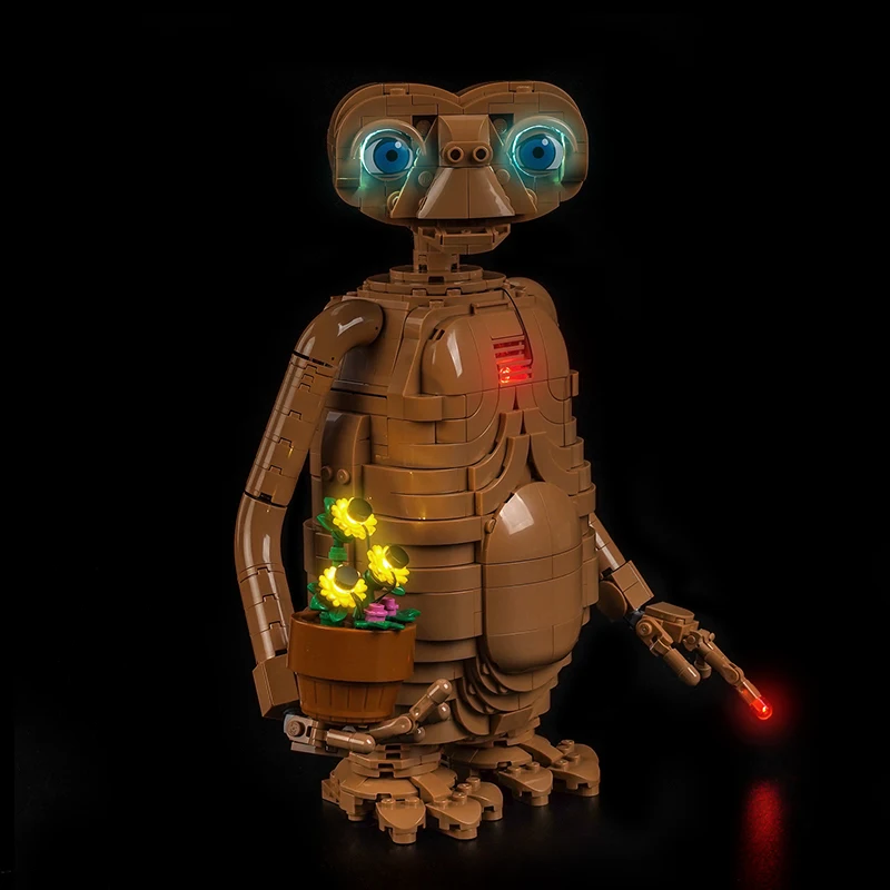Lazishi LED Lighting 21370 Set Compatible with E.T. the Extra-Terrestrial Lamp Gift (Excluding Building Blocks)