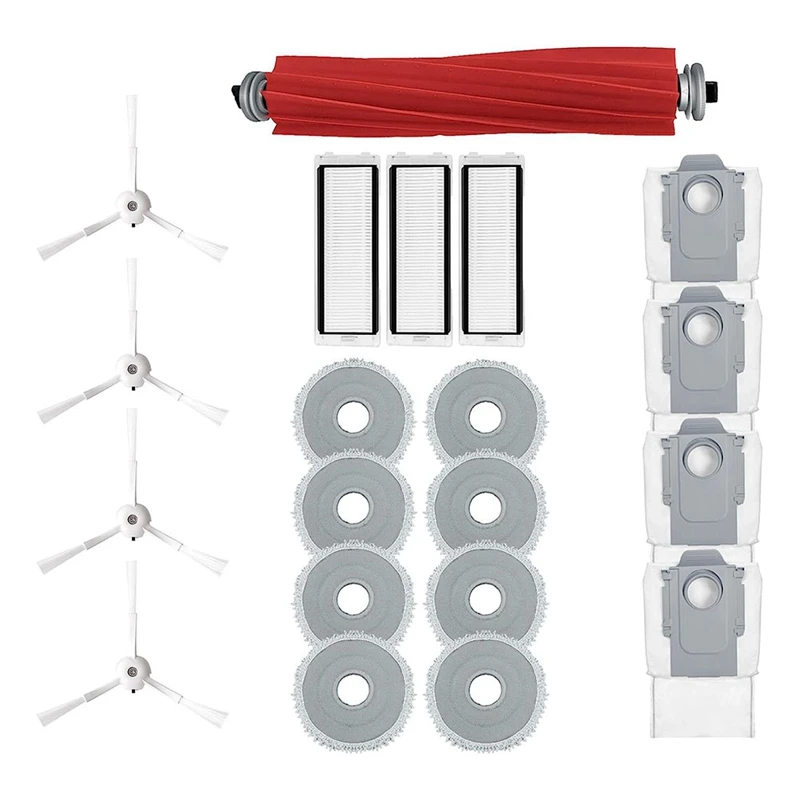 

Vacuum Accessories Set For Roborock Q Revo / P10 Self-Cleaning Sweeping Robot Vacuum Cleaner Replacement Parts