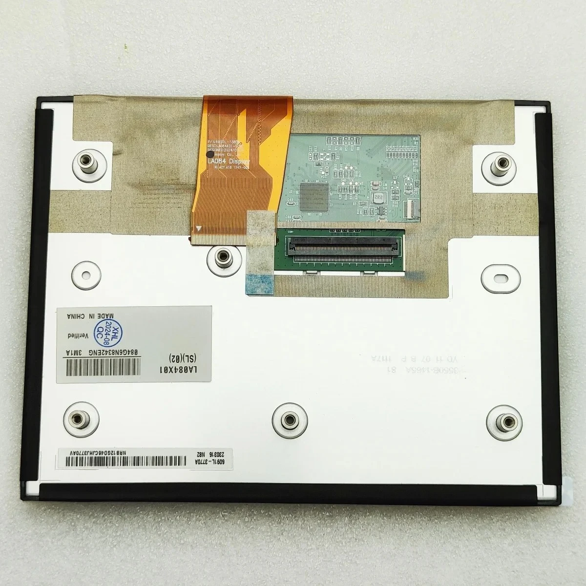 

LA084X01-SL01 LA084X01 SL02 Touch Screen LCD Diaplay 8.4 Uconnect Radio Navigation For 17-21 RAM DODGE JEEP CHRYSLER