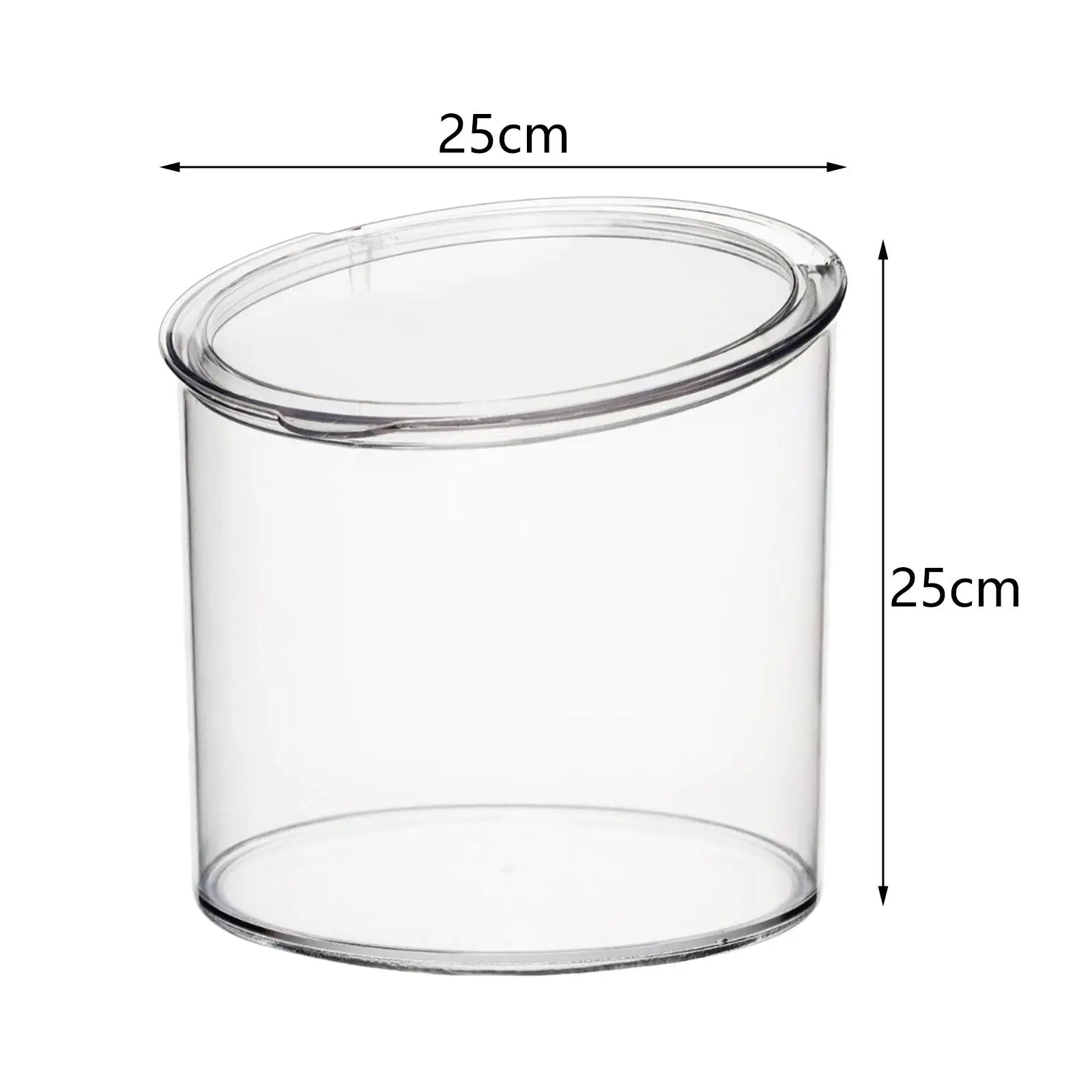 Airtight Food Storage Container Leakproof Snack Cereal Organizer with Lid for Home Kitchen Restaurant Cereal Flour Sugar Storage