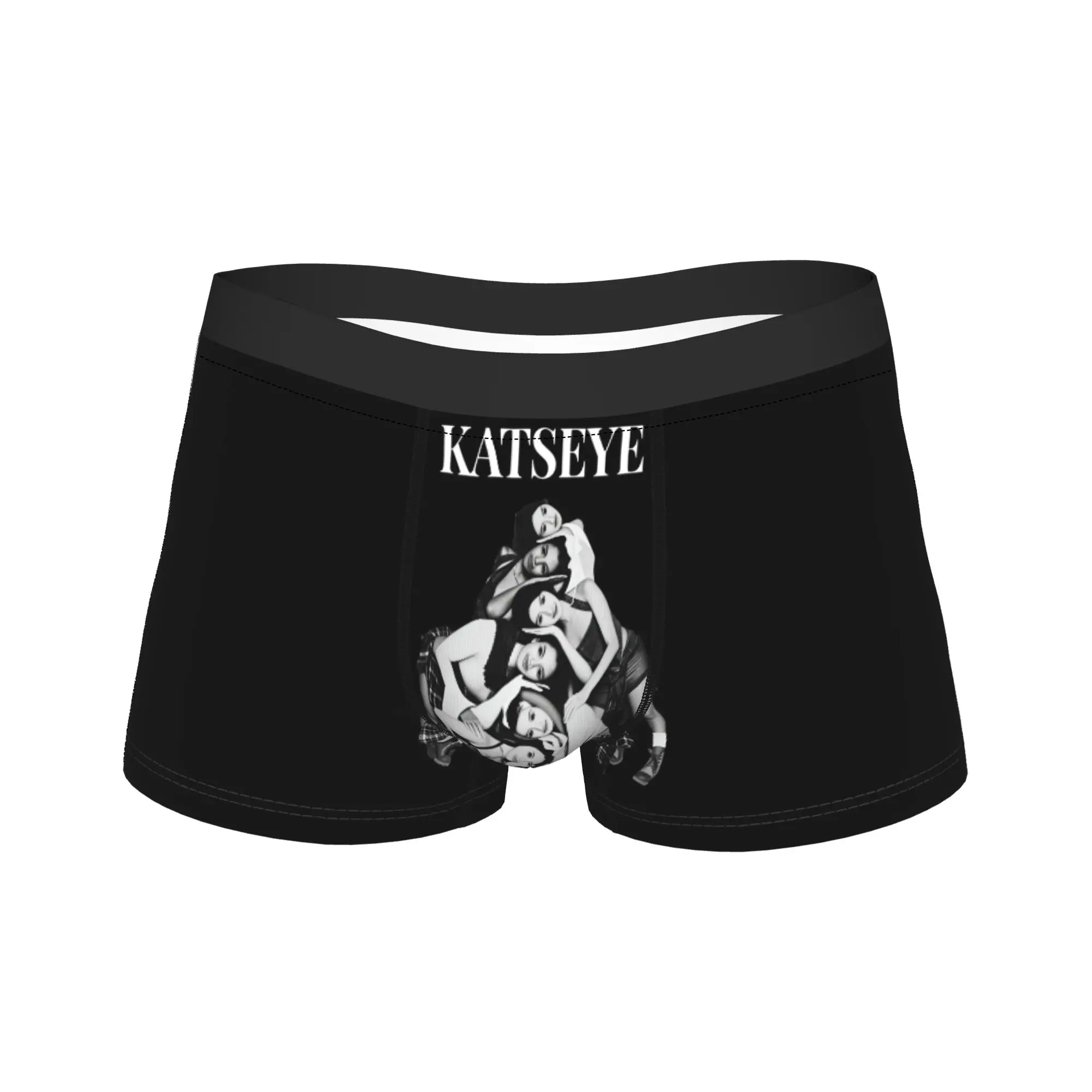 ملابس داخلية للفتيات من Katseye Kpop سراويل قصيرة للرجال سراويل داخلية مضحكة ذات جودة عالية وطباعة مقاس كبير