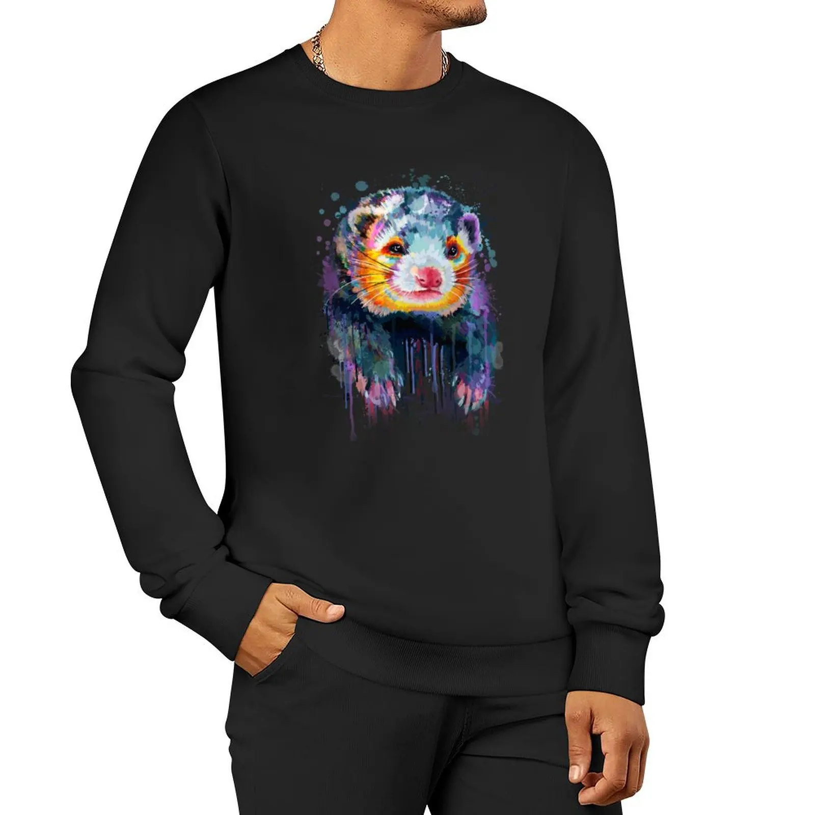 

Ferret - Ferret Lover - Ferret Funny Pullover Hoodie men clothes new in hoodies & sweatshirts