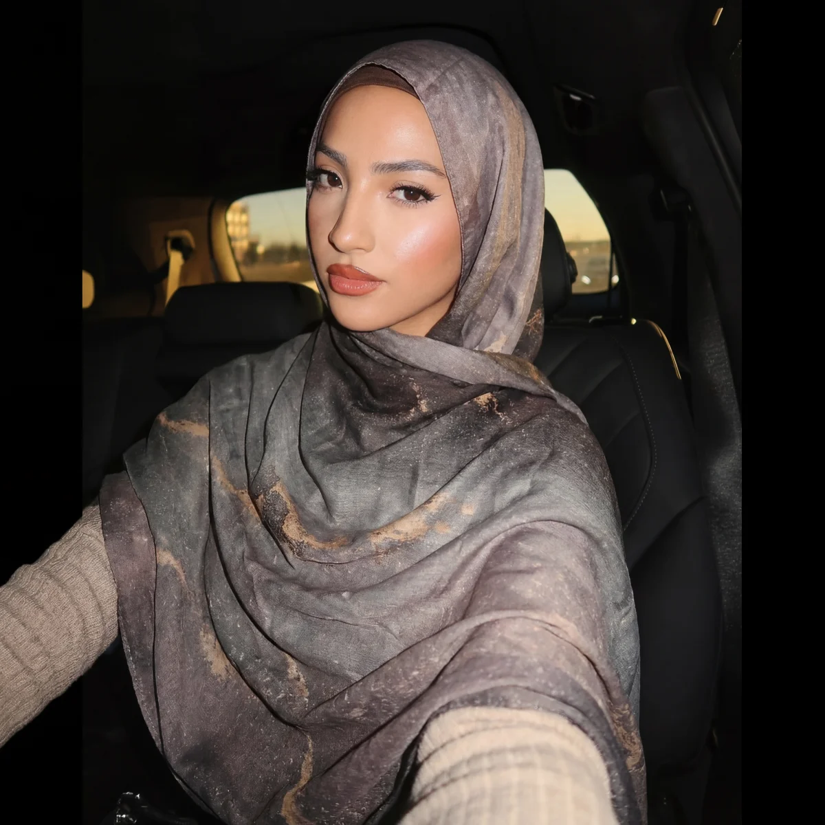 

2026 Design Printed Hijabs Premium Watercolor Women Headscarf Soft Scarf Shawl Suitable For Daily Abaya Accessories Women Veil