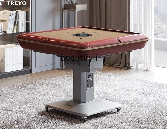 

pgFully automatic T580 roller coaster inclined mahjong table electric chess and card folding automatic mahjong machine