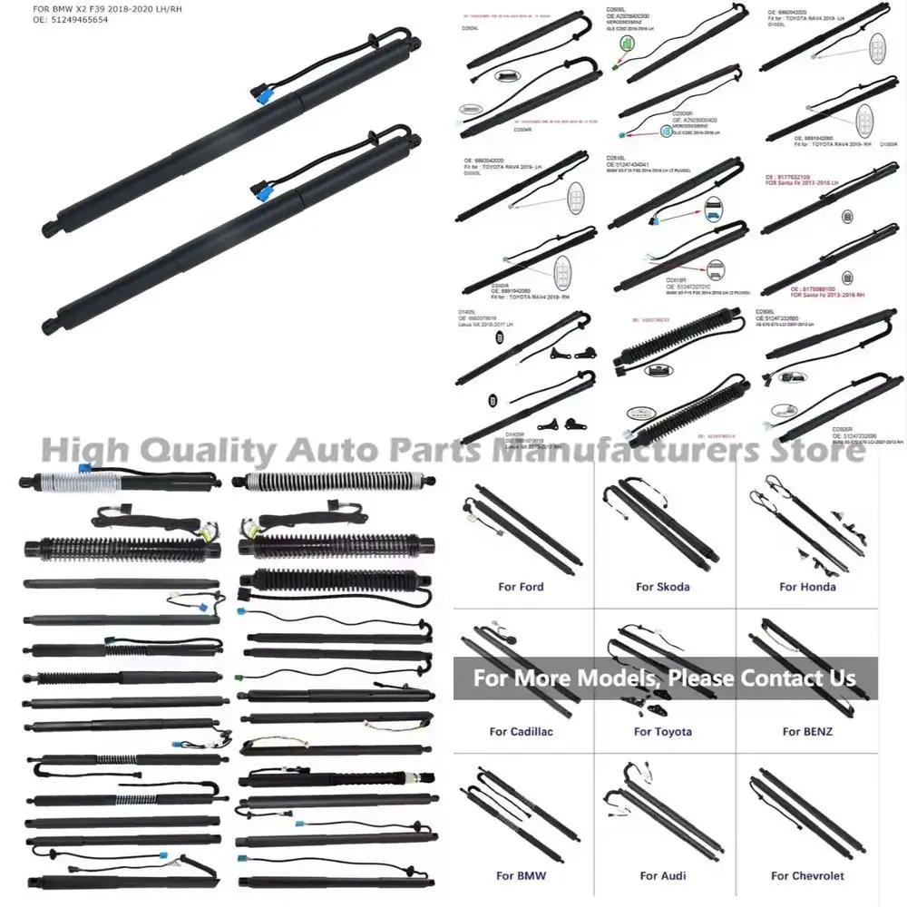 

1 pair For Auto Electric Shock Strut Power Tailgate Lift Support Gas Struts for BMW X2 F39 2017 2021 OE 51249465654