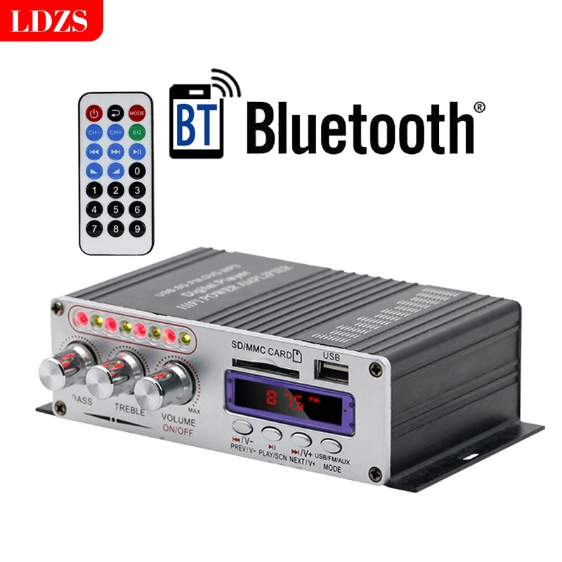 Amplificatore Trebl 502BT: La Soluzione Perfetta per un Sistema Audio Domestico di Alta Qualità