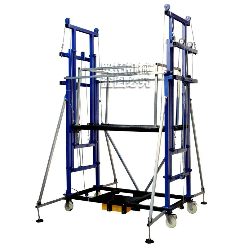 

Electric scaffolding mobile lift scaffolding indoor and outdoor