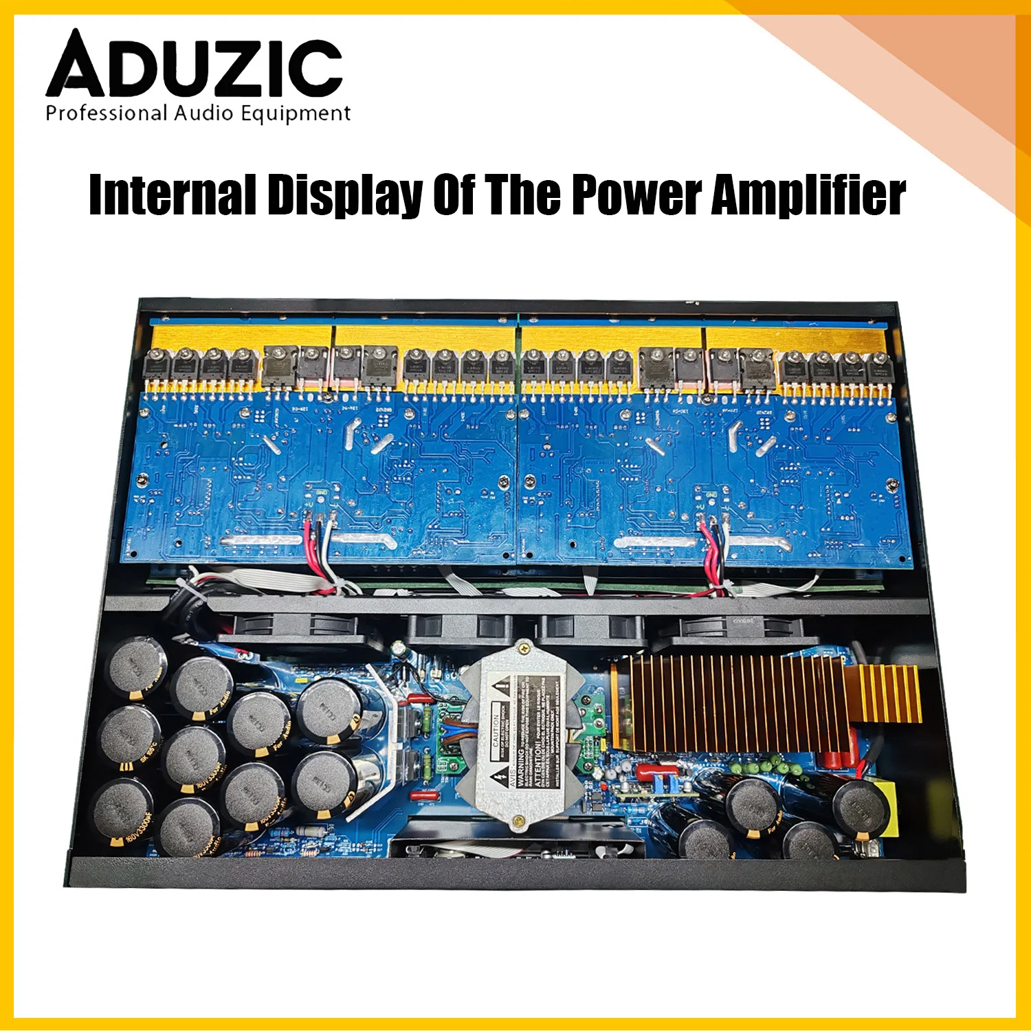 Aduzic FP10000Q Professional Digital Power Amplifier 1350W x 4 Channel Subwoofer Amp Line Array Amplifiers Audio Sound System