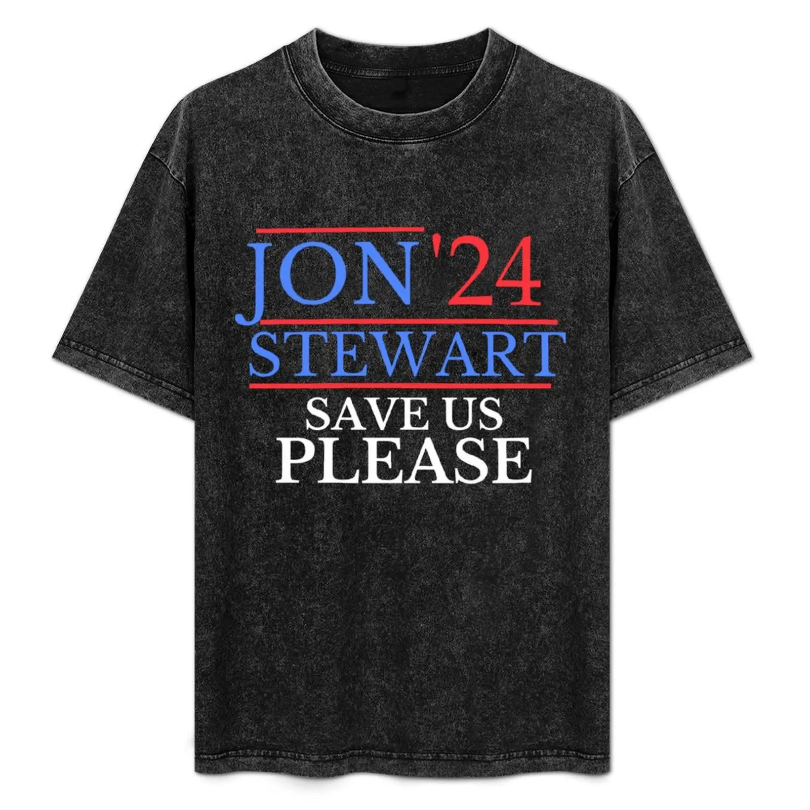 

Jon Stewart SAVE US PLEASE - Jon Stewartfor President - Jon Stewart 2024 - The Problem with Stewart T-Shirt