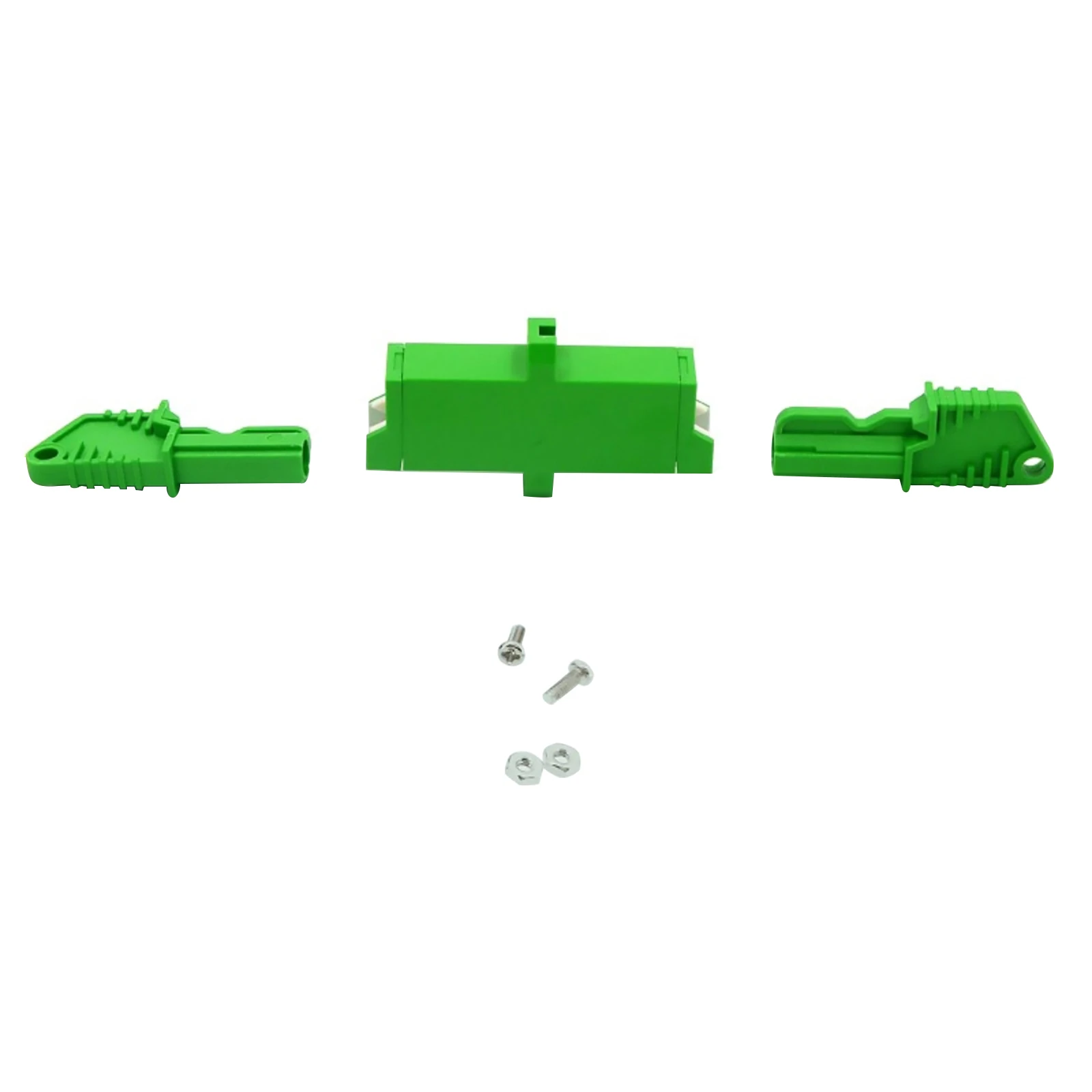 1Pc E2000 / APC Fiber Adapter Single Mode Single Core Simplex Optical Connector Fiber Coupler Flange Plate High Quality
