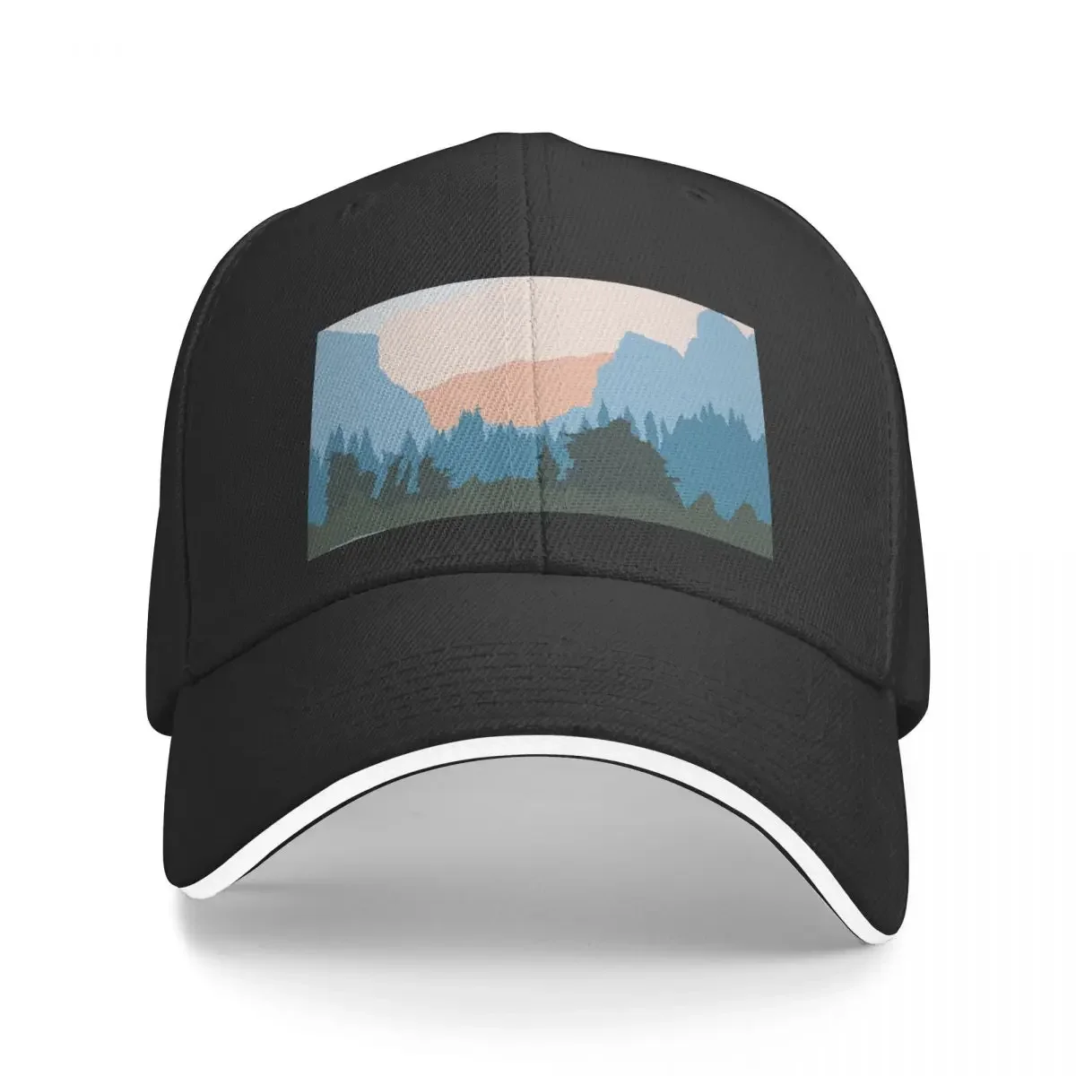 surfaces the band artwork of mountain landscape Baseball Cap |-F-| Hat Man Luxury fashionable derby hat Baseball Men Women's