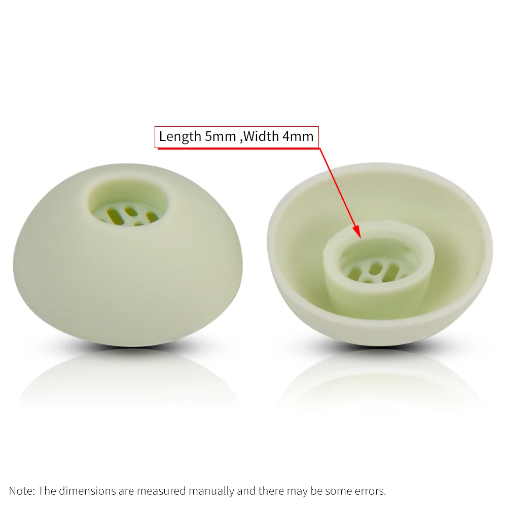 6ชิ้นซิลิโคนปลายหูสำหรับ OPPO Free3 enco หูฟัง TWS จุกหูฟังไร้สาย3ชิ้น