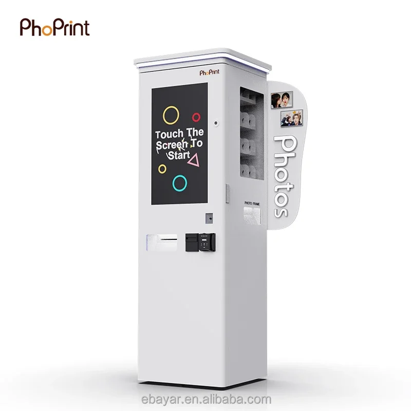 2025 AI Photo Booth With Touch Screen And Passport Photo Function For Rent