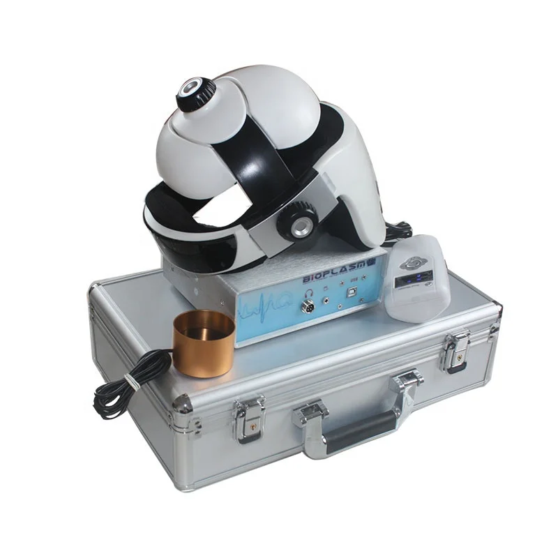 

Non-linear analysis system bio-resonance 9DNLS body health analyzer with massage helmet