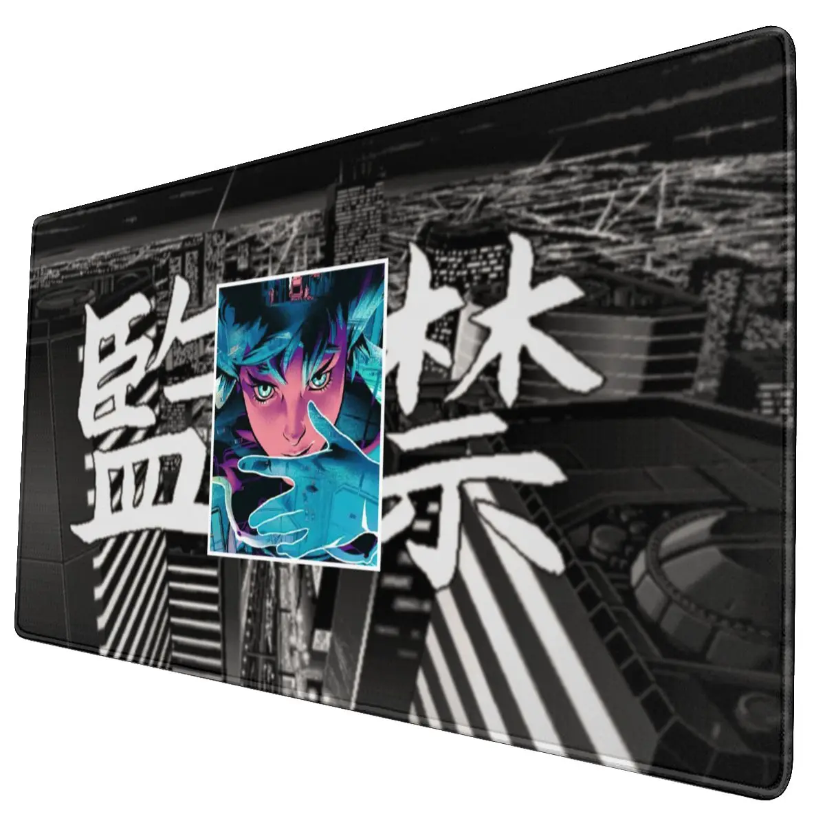 Ghost In The Shell Kusanagi Motoko PC Desk Mat Mousepad Large Gaming Waterproof Computer Mouse pad