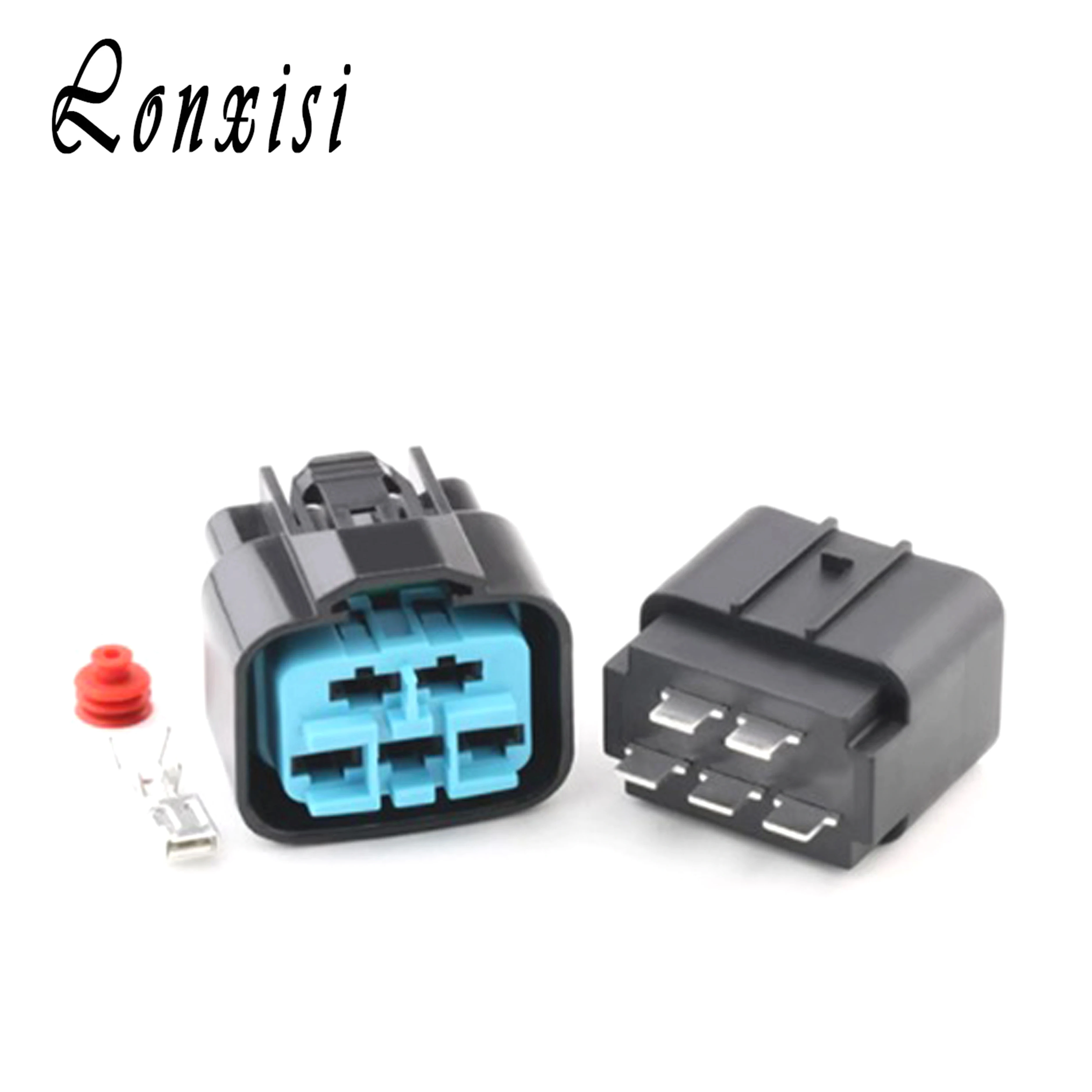 5 Pin Female Waterproof Connector Car Rectifier Plug 6189-0904 For Honda TRX Series 1600-HN5-671 CT-2009.6D