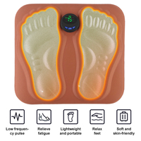 Foot Massager Mat Foot Acupressure Device Muscle Relaxation Electric Foot Massager Electronic Foot Stimulator for Men Women