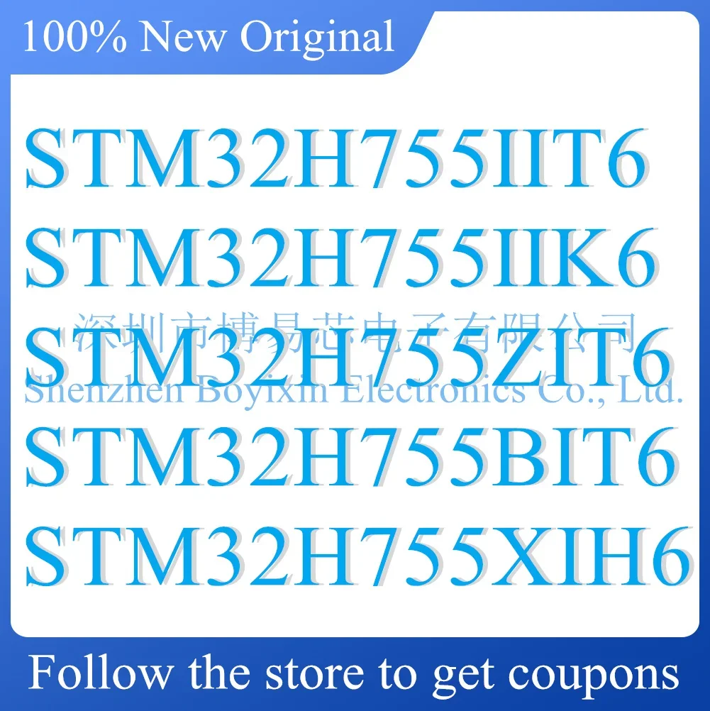 Placa de teste STM32H755IIT6 STM32H755IIK6 STM32H755ZIT6 STM32H755BIT6 STM32H755XIH6