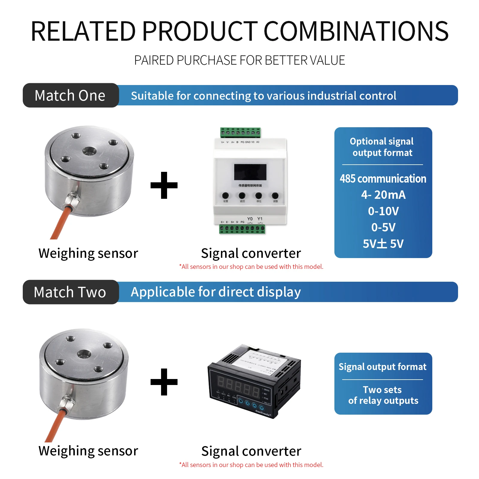 Micro Load Cell Tension Compression Force Sensor Weight Pressure Column Robotic Sense System 2KG 3KG 5KG 10KG 20KG 30KG 50KG