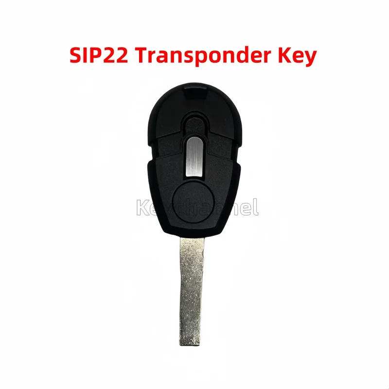 10pcs SIP22 Car Transponder Key GT15R Chip Key Shell Vehicle Spare Key for Fiat 500 DOBLO FIORINO PUNTO QUBO Positron SEICENTO