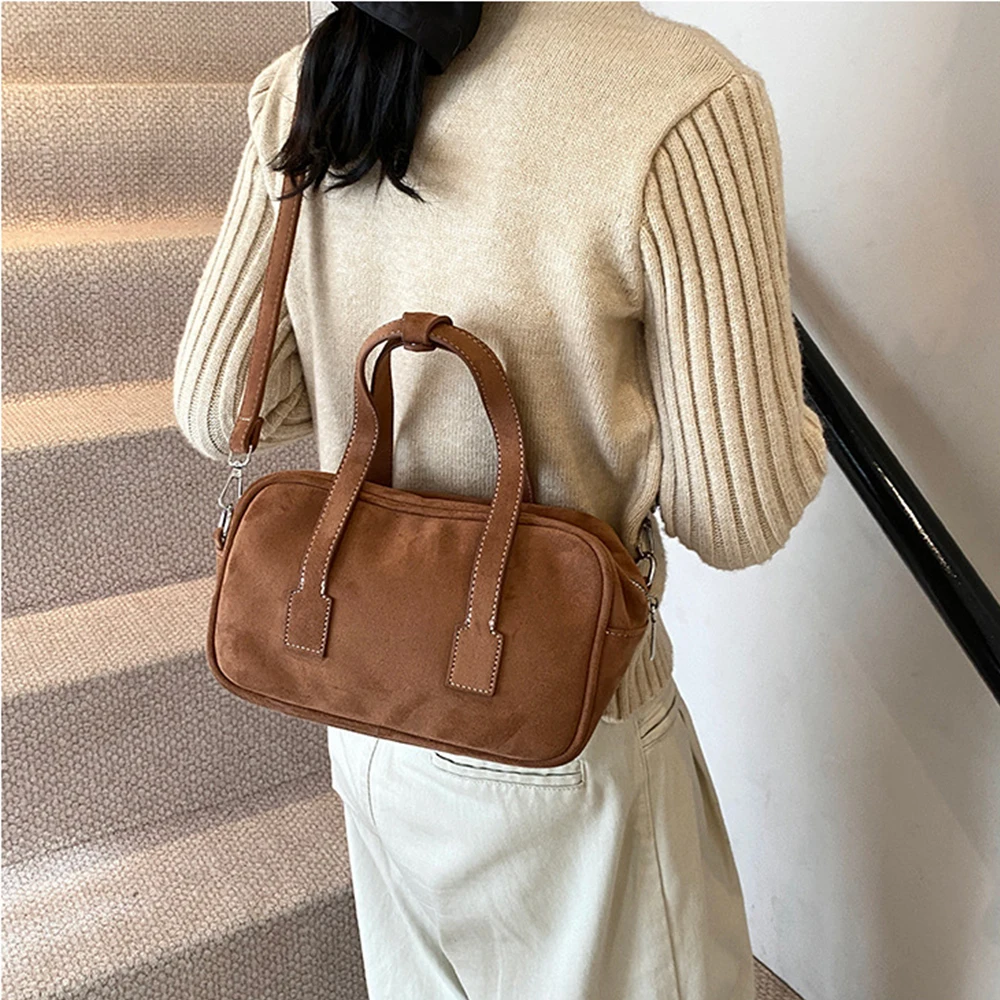 Vintage Women Suede… - image