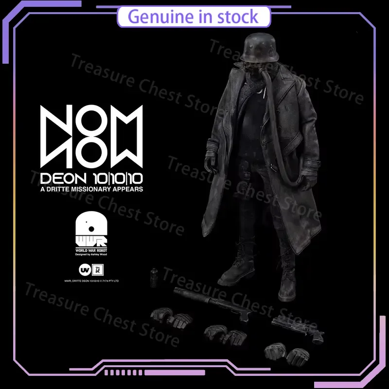 THREEZERO Underverse WWR2 Desert Darkness Action Figure 1/6 Scale 12 Inch Collectible Toy Soldier Model with Detailed