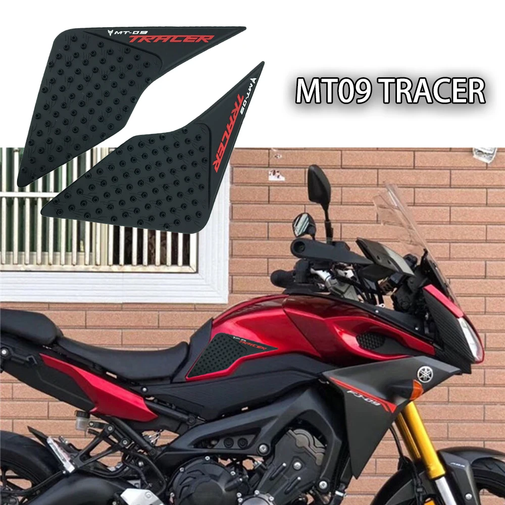 Suitable for Yamaha MT09 TRACER Motorcycle Rubber Anti-Slip Pads Tank Traction Pads Heat Insulation Side Stickers decoration