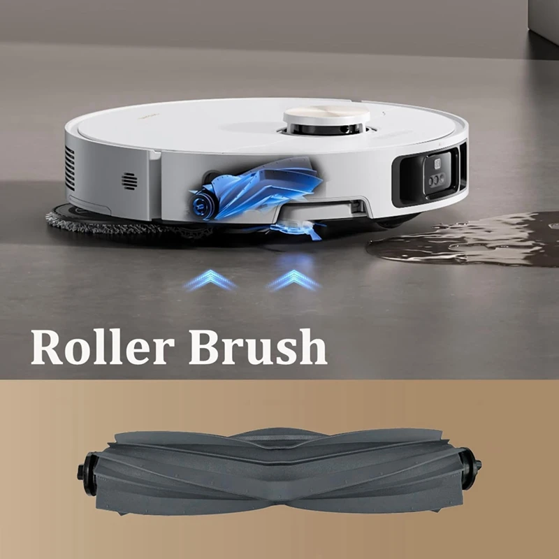 مجموعة ملحقات ABUD لـ Dreame X40 Ultra، X40 Pro، S30 Pro Ultra Robot Vacuum Replacement Parts فرشاة جانبية رئيسية فلتر Hepa