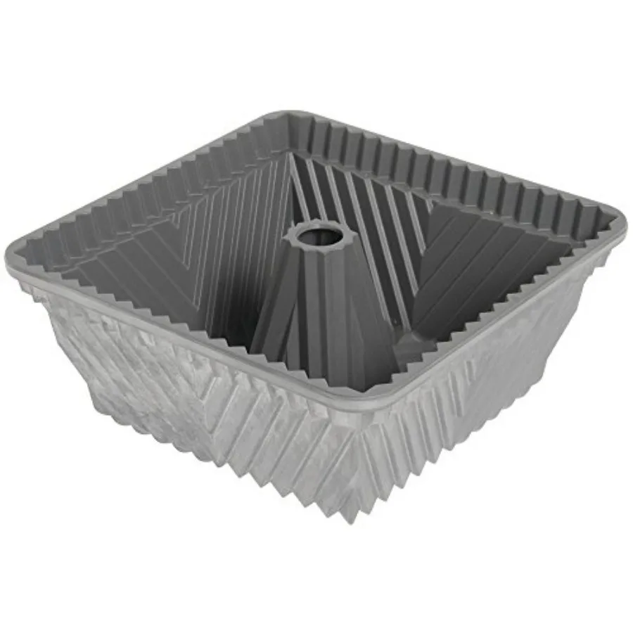 

Форма для выпечки квадратная из литого алюминия на 10 чашек с антипригарным покрытием - 9 1/2 дюймов (длина) x 8 1/2 дюймов (ширина) x 4 дюйма (глубина)