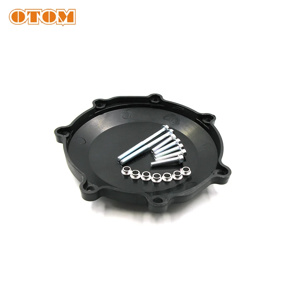 OTOM Black Motocross Engine Clutch Protection Cover Clutch Case Guard For YAMAHA YZ250F WR250F YZ250FX YZ450F YZ450FX WR450F