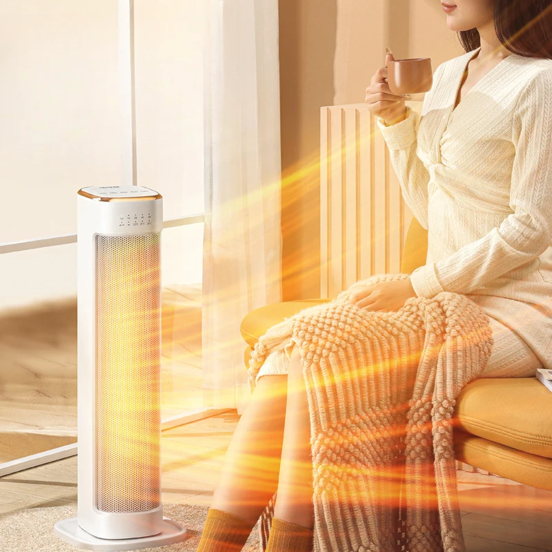 

Home Energy-saving Heater, Bathroom Vertical Heater, Safe Thermostatic Electric Barbecue Stove, Quick Heating Small Sun Heater