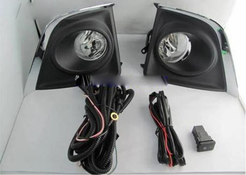 car bumper altis headlight for Toyota corolla fog light 2014~2015y car accessories halogen bulb auto corolla fog lamp