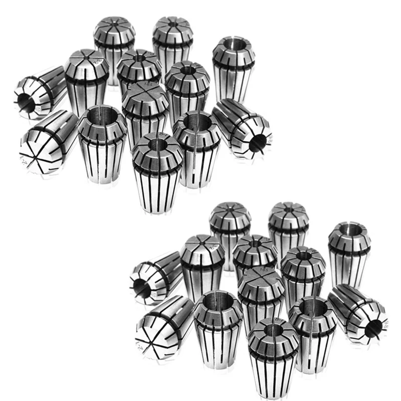 

26Pcs 1-13Mm ER20 Spring Collet Set CNC Workholding Engraving&Milling Lathe